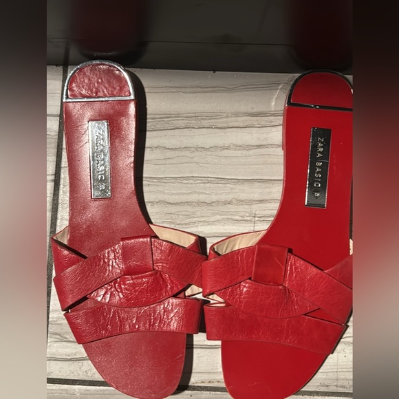Zara basic collection sandals size 38 - Picture 3 of 4